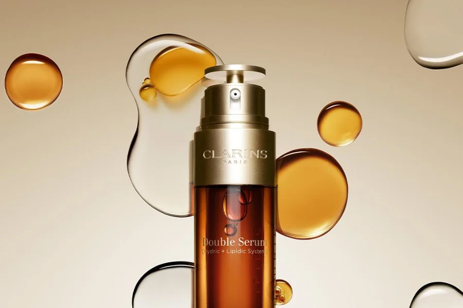 سرم ضد چروک و جوانساز دابل سرم کلارنس (Clarins Double Serum)