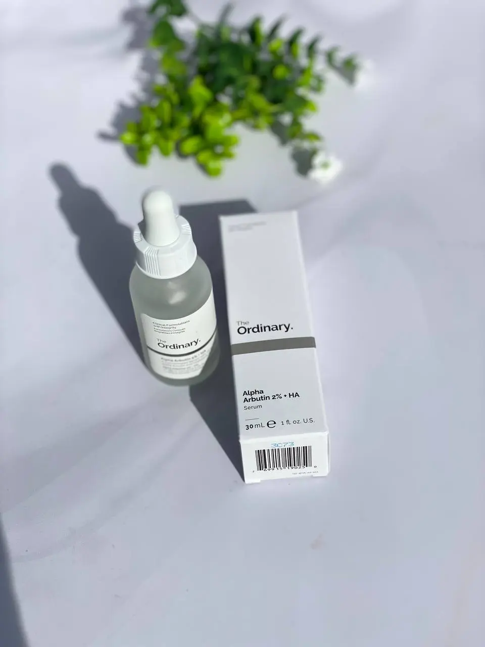 سرم آلفا آربوتین 2% + هیالورونیک اسید اوردینری ضد لک، آبرسان و روشن کننده پوست 30ML