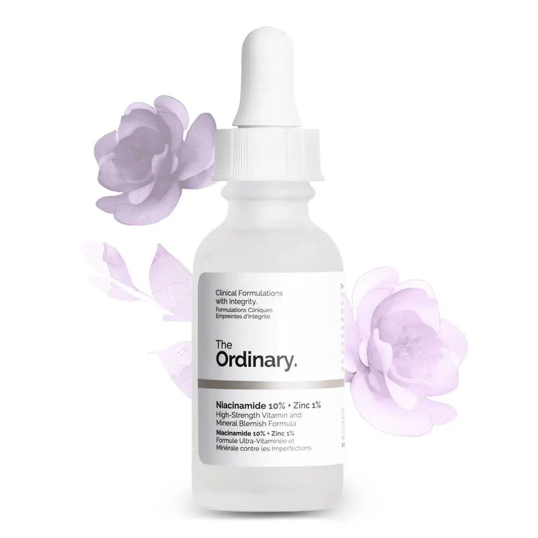 سرم ضد جوش نیاسینامید 10% + زینک 1% اوردینری اصل حجم 30 میلی لیتر